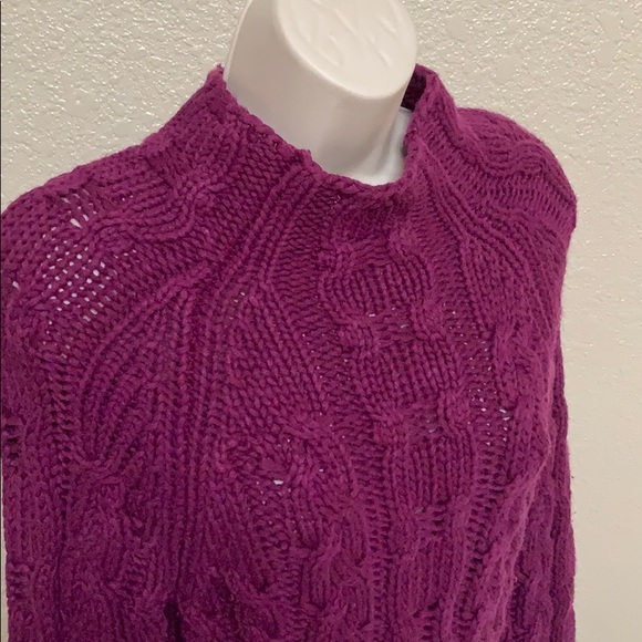 Moda International Maroon turtleneck sweater - Picture 2 of 7